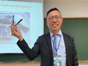 彰化縣芬園鄉同安國民小學 施校長の発表
